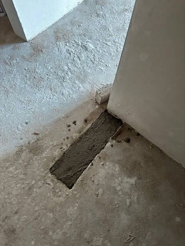 Betontreppe roh